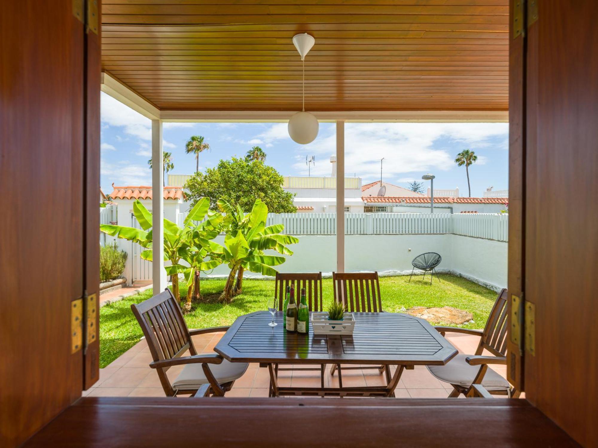 Banana House In Top Location By Tenpropertiesgc Maspalomas  Exteriör bild
