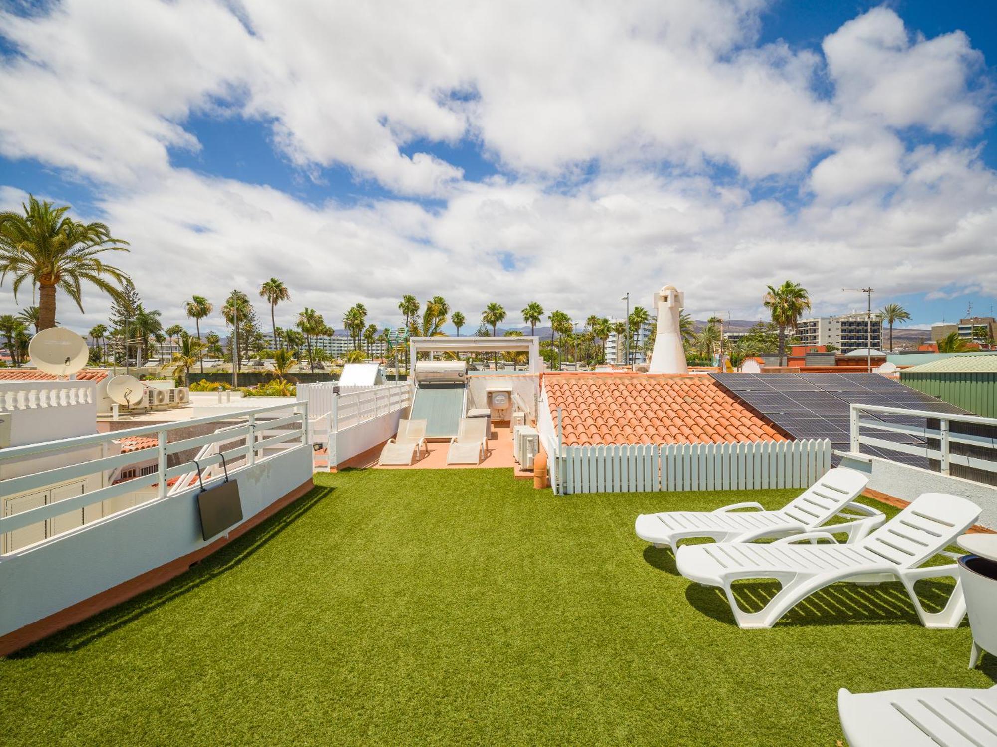 Banana House In Top Location By Tenpropertiesgc Maspalomas  Exteriör bild